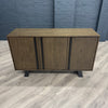 Stamford Dark Oak Petite Sideboard - 3 Door