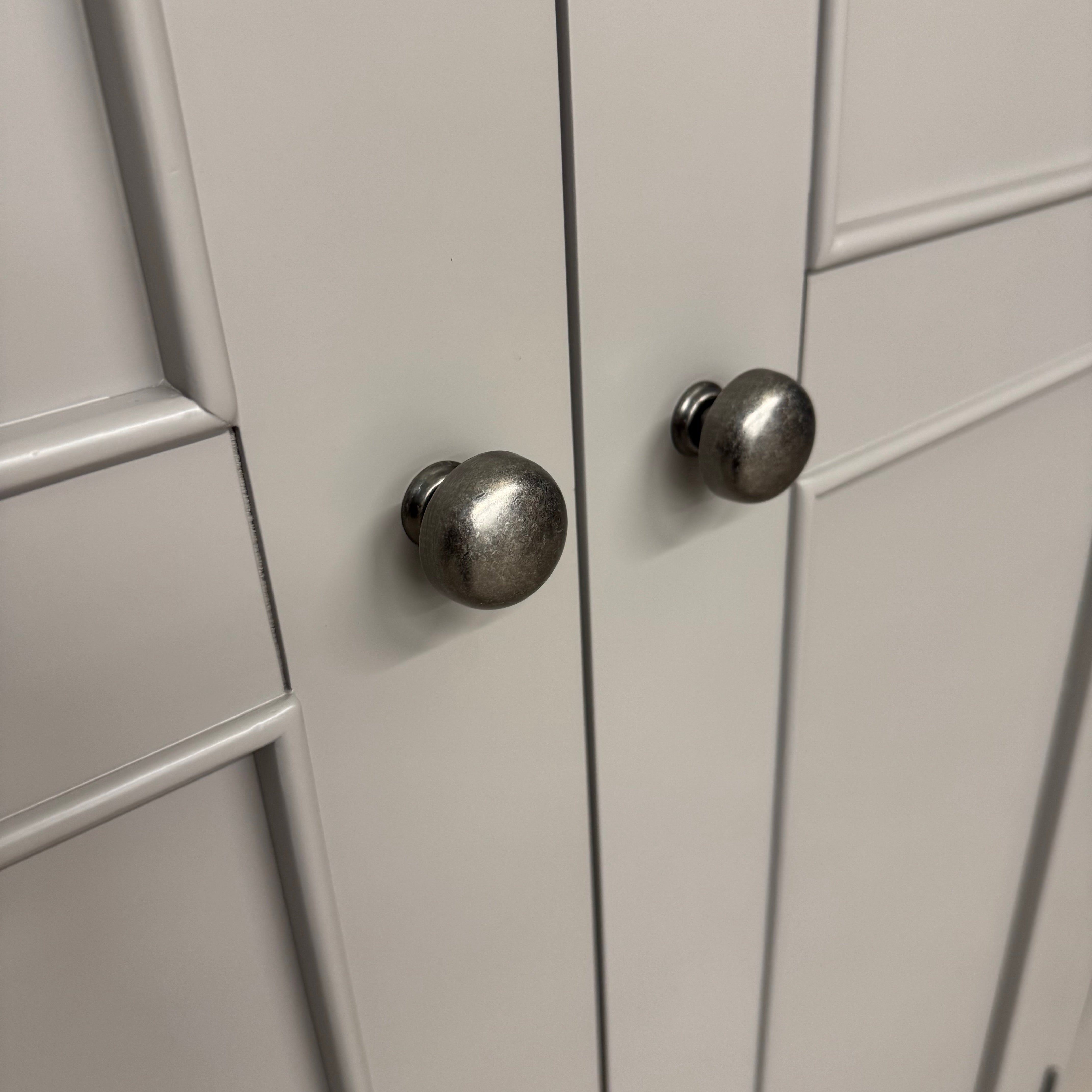 Norfolk Oak & Grey - 3 Door Wardrobe