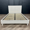 Arezzo Gloss White Bedframe - 5ft Kingsize