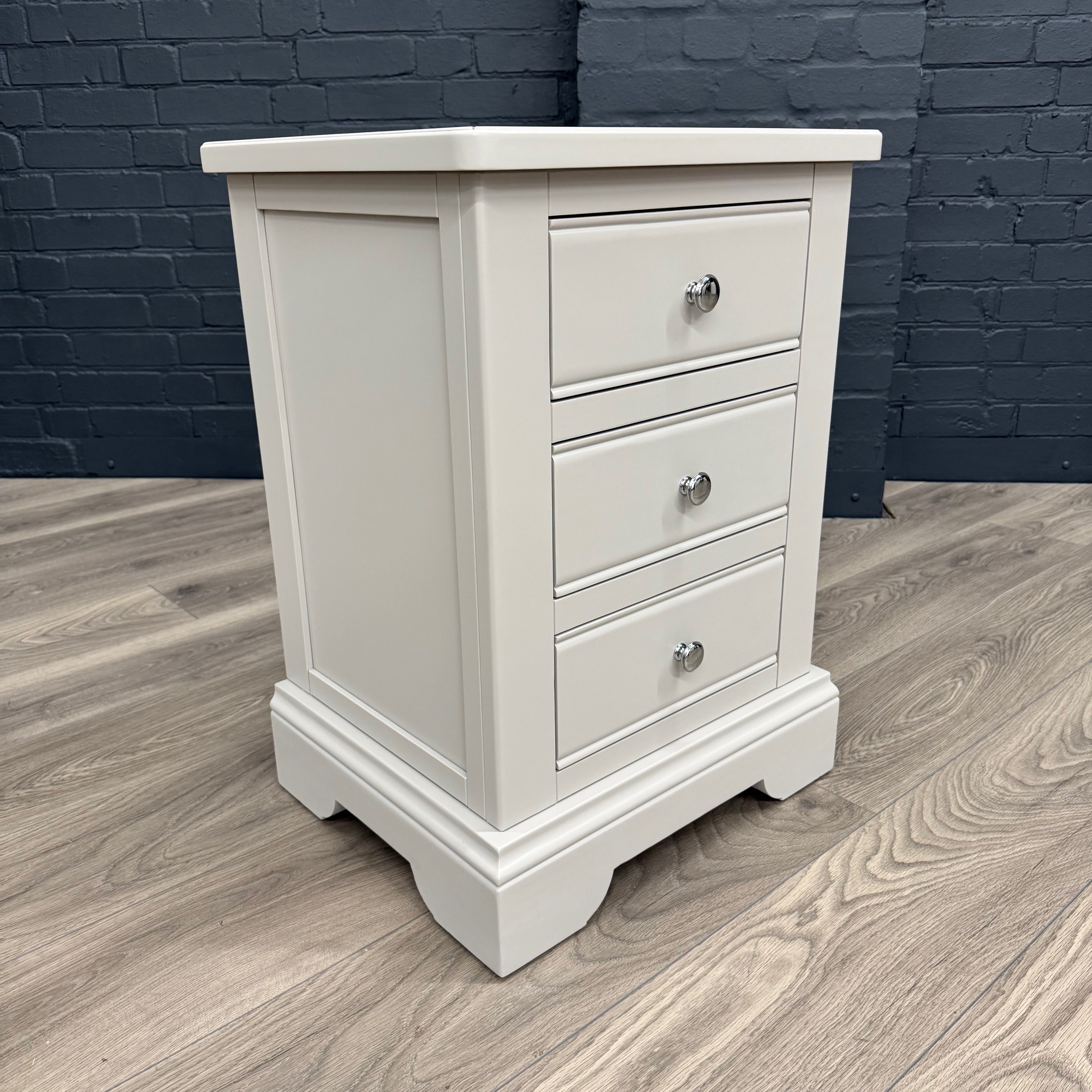 Berkeley 3 Drawer Bedside