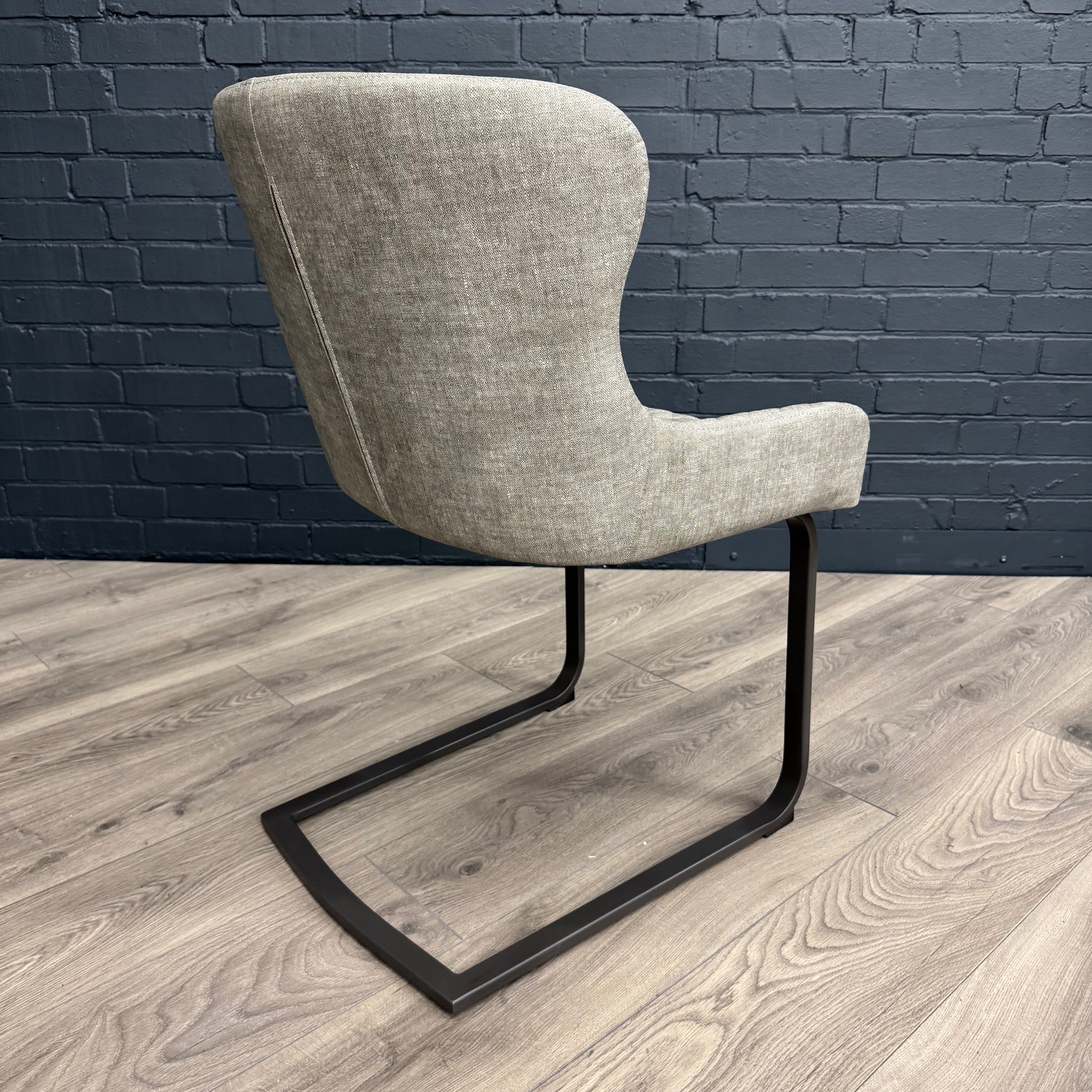 Fusion Oak Small Dining Table & Bench PLUS X2 Fusion Platinum Cantilever Dining Chairs