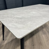 Oliver Sintered Stone - Large Table PLUS 4x Ivory Chairs