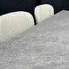 Oliver Sintered Stone - Large Table PLUS 4x Ivory Chairs
