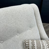 Salute Sofa - Swivel Chair - Lassie Linen (Showroom Clearance)