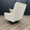 Salute Sofa - Swivel Chair - Lassie Linen (Showroom Clearance)