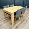 Oslo Premium Oak - Extending Dining Table, PLUS 4x Luxury Chairs