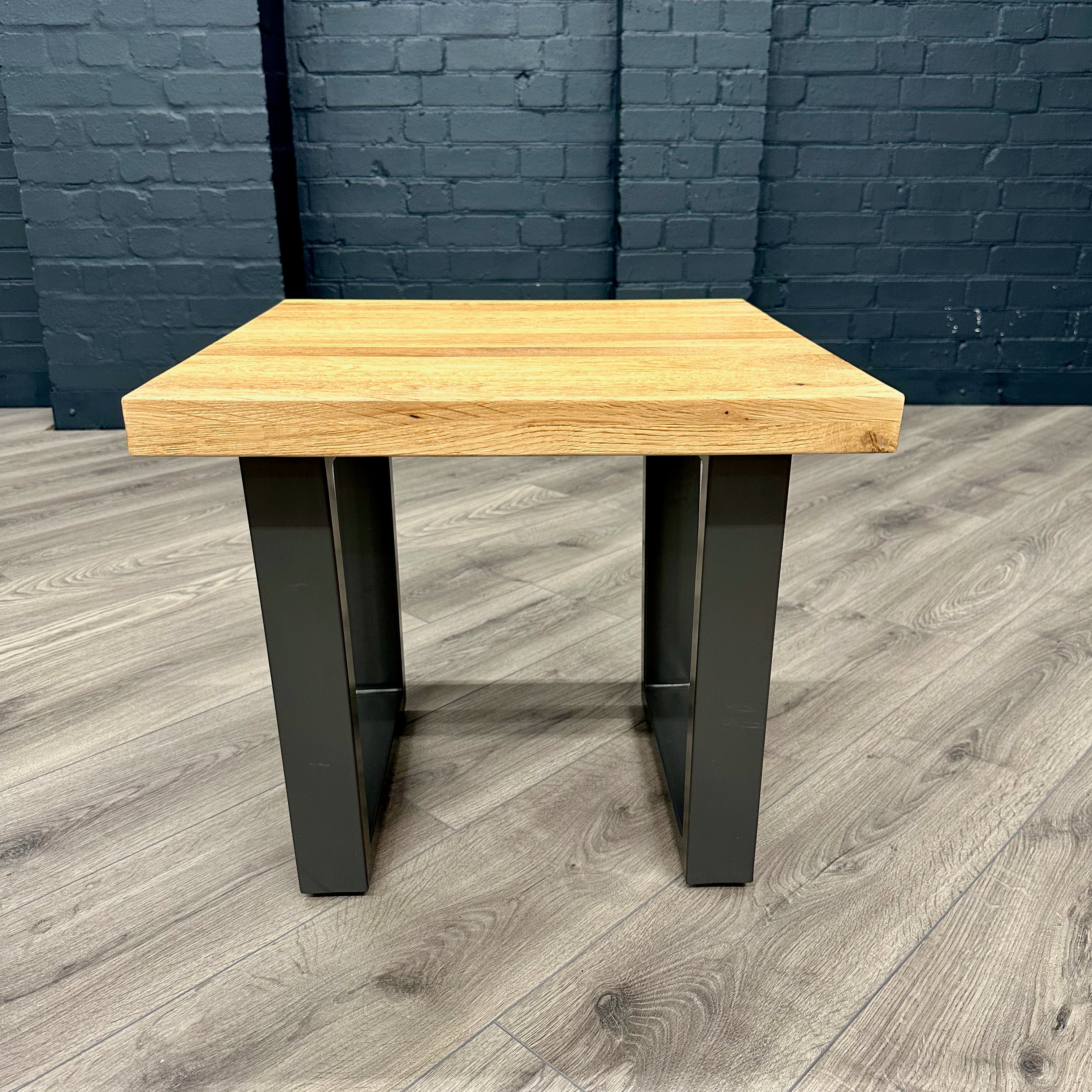 Fusion Oak Lamp Table