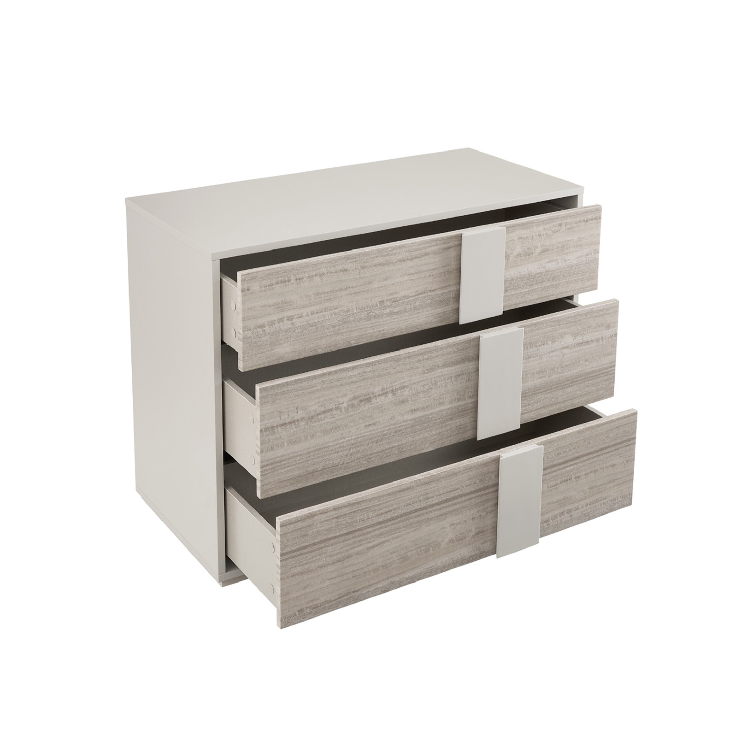 Jules - 3 Drawer Chest - Grey