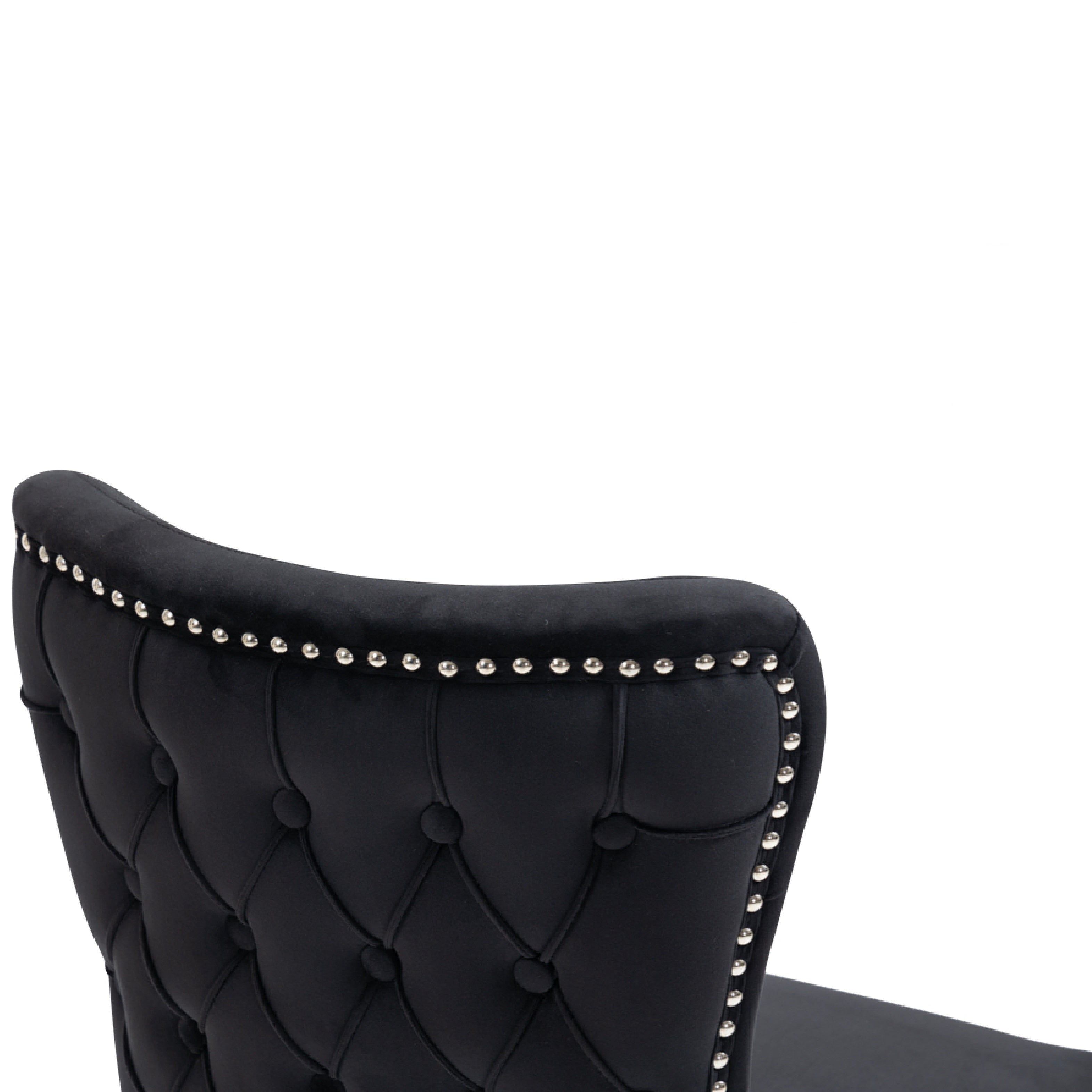 Ashley Dining Chair - Jet Black