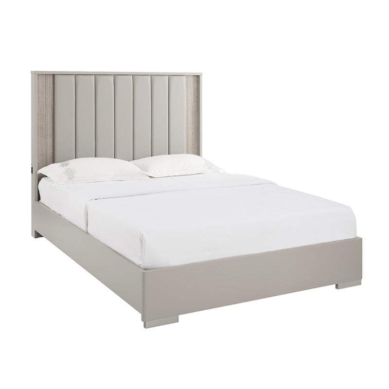 Jules - Bed Frame - Grey