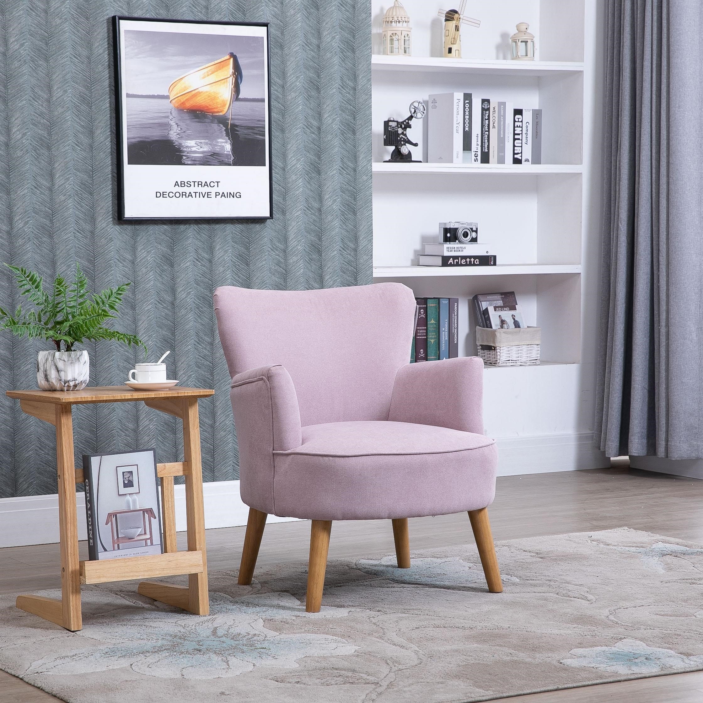 Keira Accent Chair - Violet