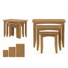 Kilkenny Oak Nest of 3 Tables