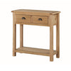 Kilmore Oak Console Table - 2 Drawer
