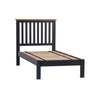 Blue & Oak - 3ft (90cm) Bed