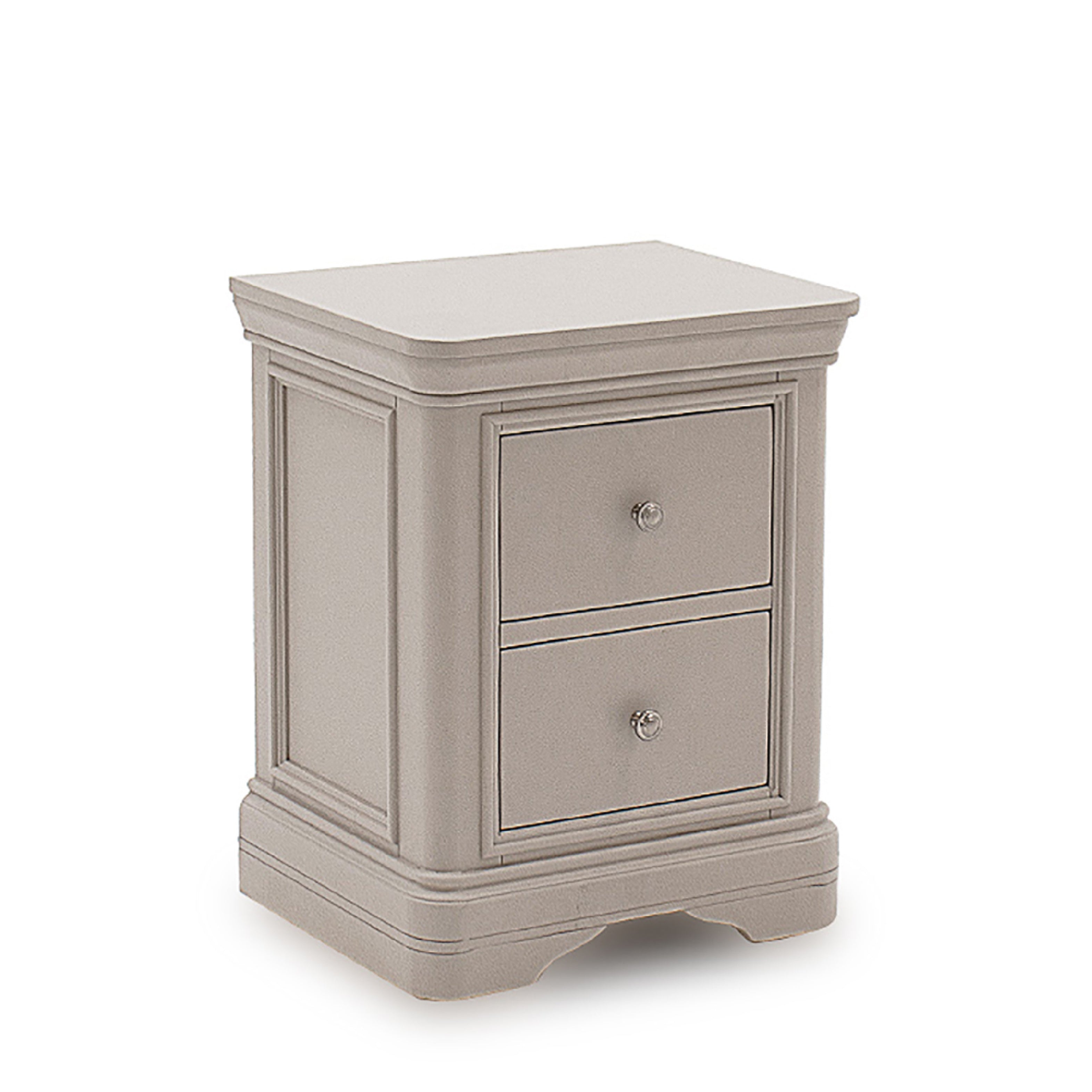 Mabel Bedside Table - Taupe