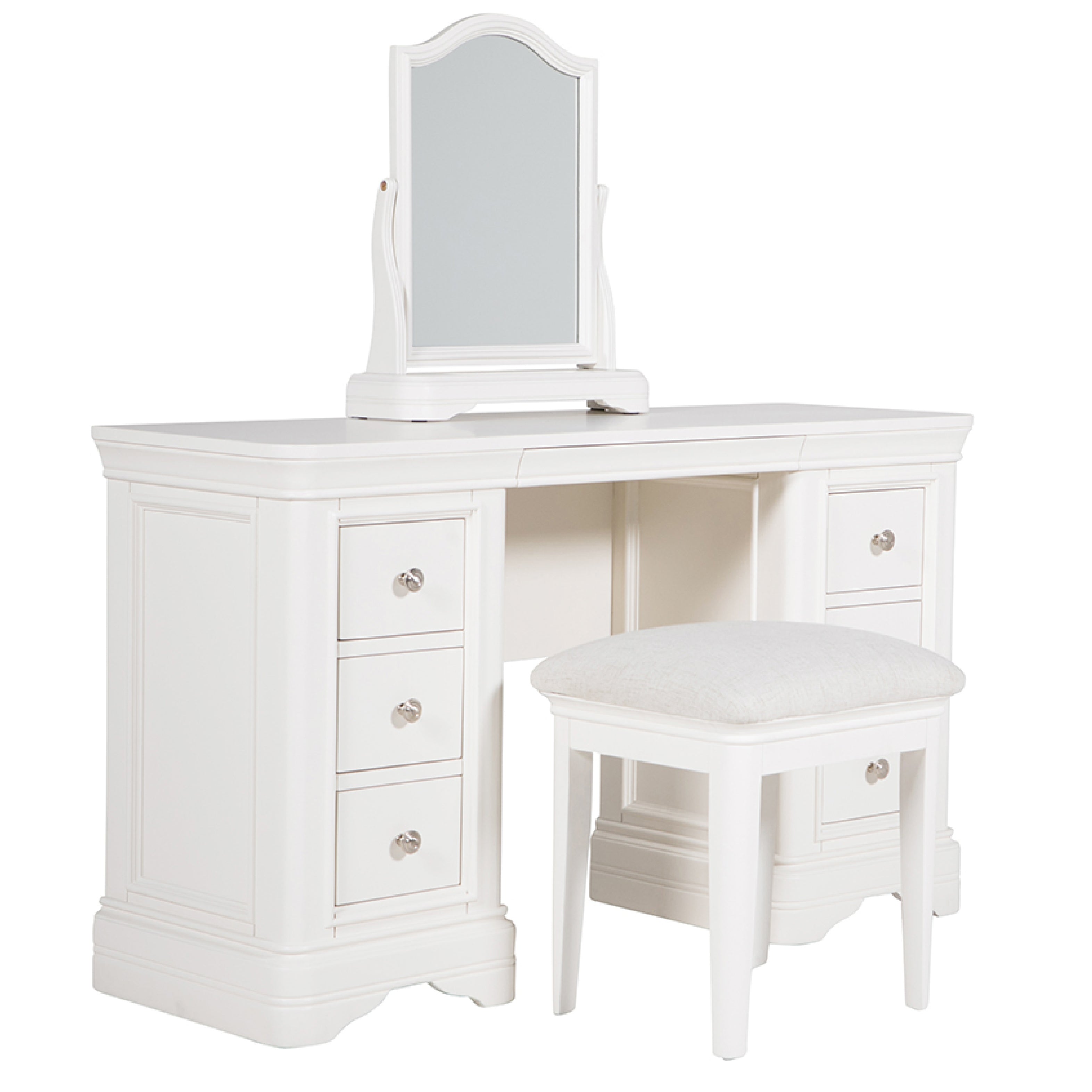 Mabel Dressing Table - Bone