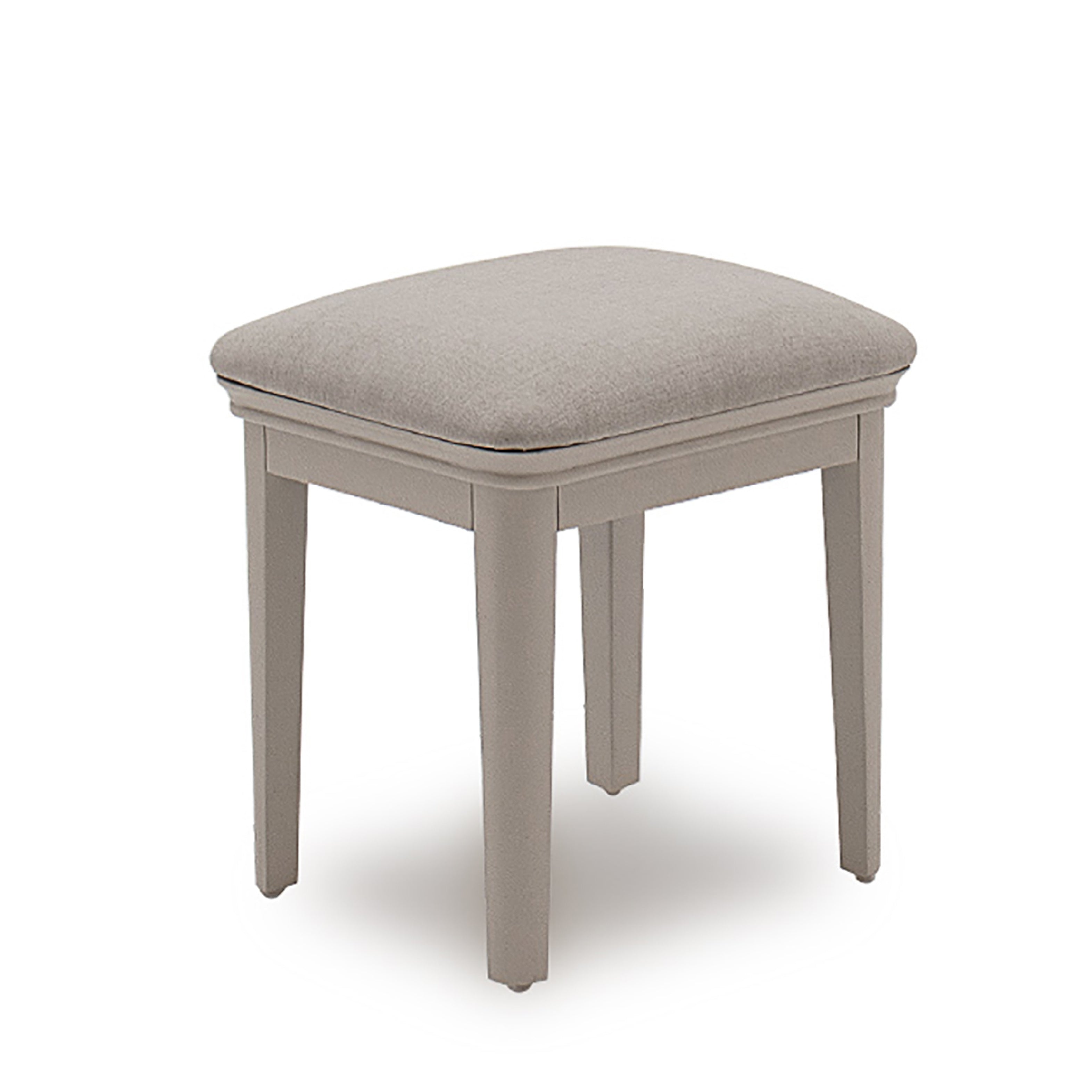 Mabel Dressing Stool - Taupe