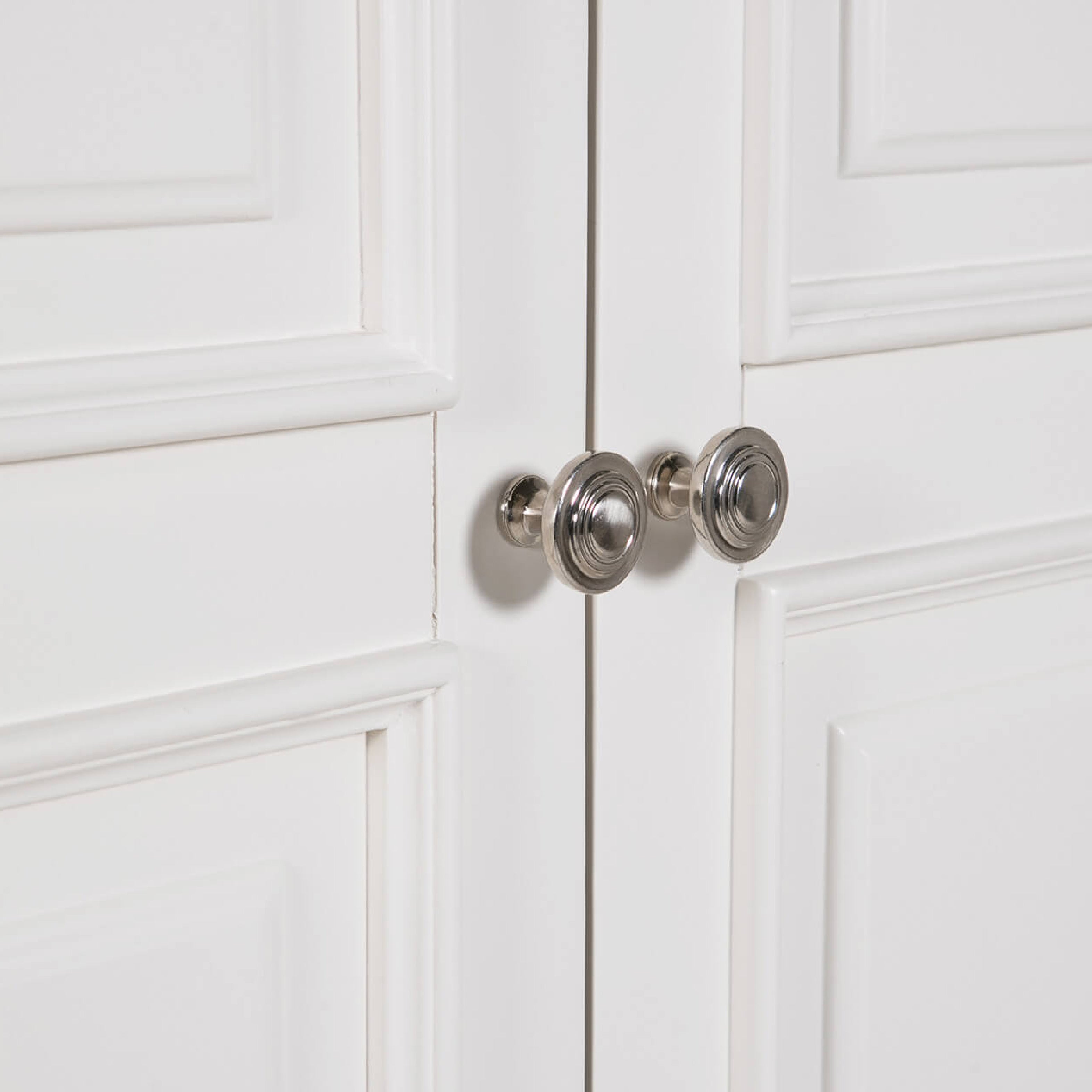 Mabel 3 Door 2 Drawer Wardrobe - Bone