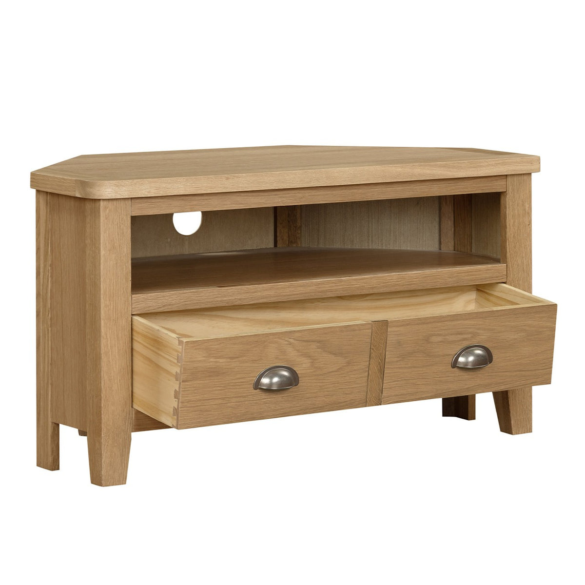 Marsden Oak Corner TV Unit