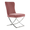 Mint Collection Dining Chair - Pink Velvet