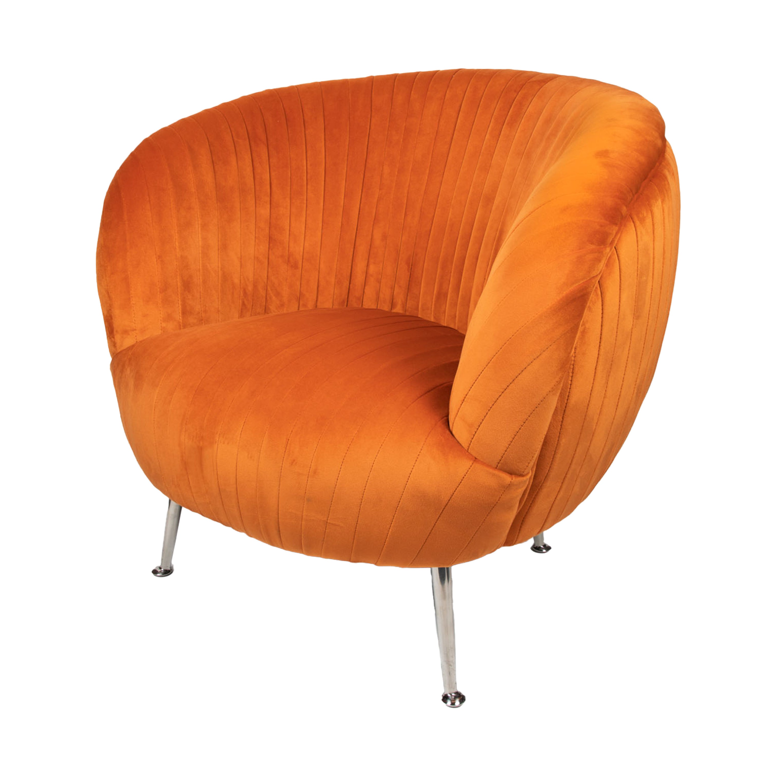 Mint Collection Occasional Chair - Tangerine