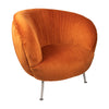 Mint Collection Occasional Chair - Tangerine