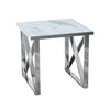 Mint Collection - 0.8m Square Dining Table - Marble