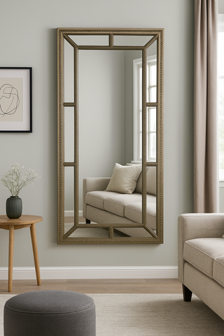 Mirror Collection Wooden Framed Leaner Mirror - MIR27