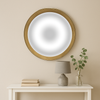 Mirror Collection Acrylic Convex Mirror with Wood Frame - MIR30