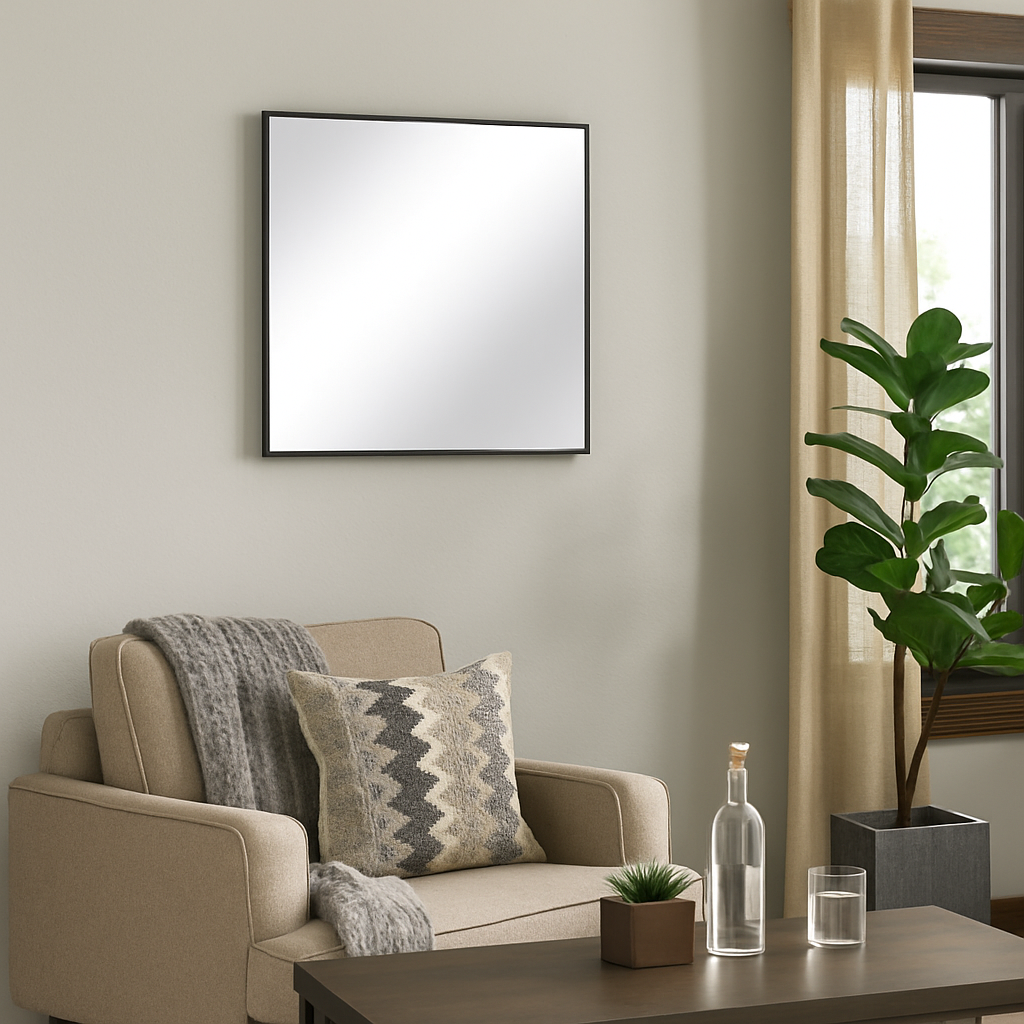 Mirror Collection Square Iron Framed Mirror - MIR47