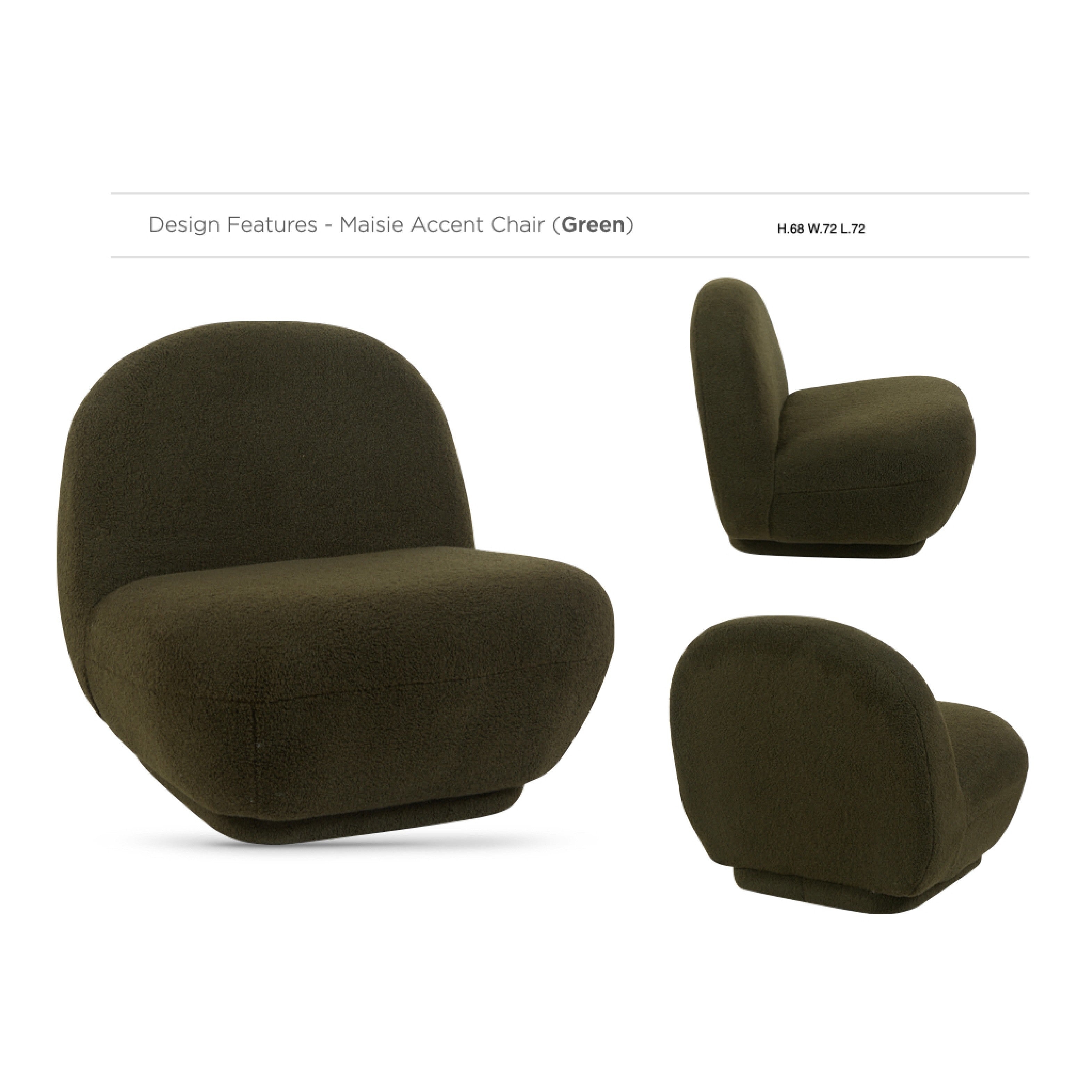 Maisie Accent Chair - Green
