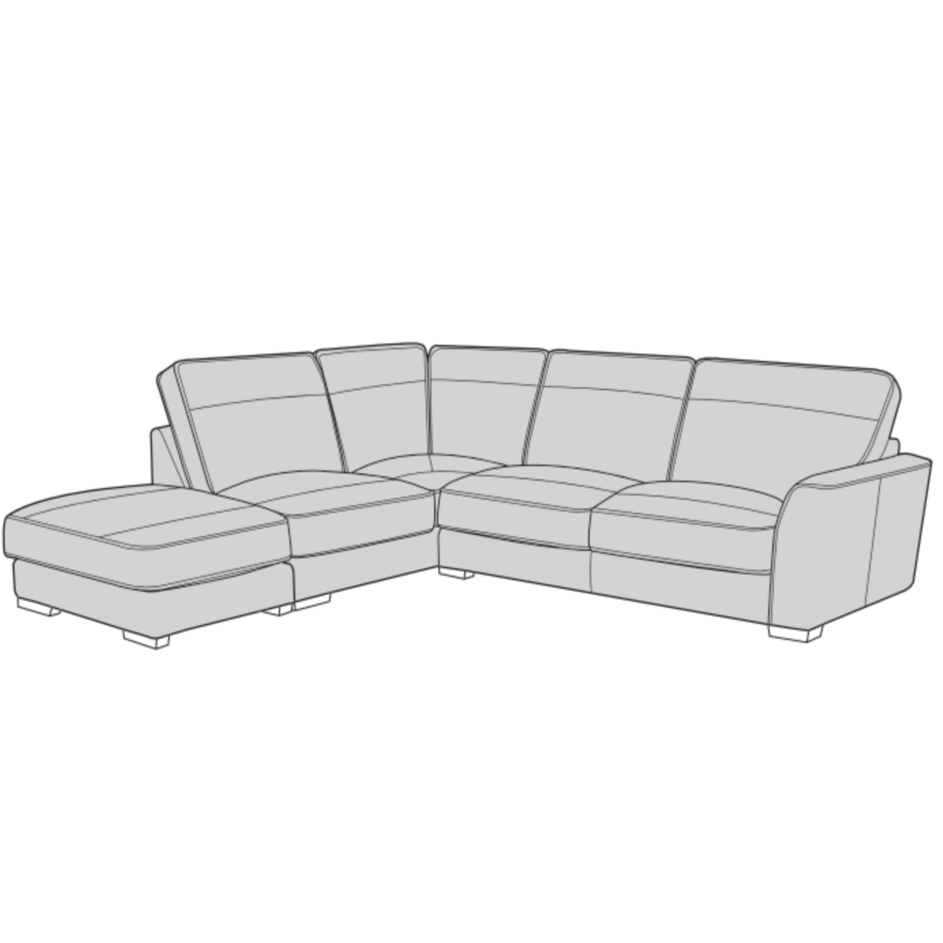 Maria Sofa - 1 Corner 2 with Stool