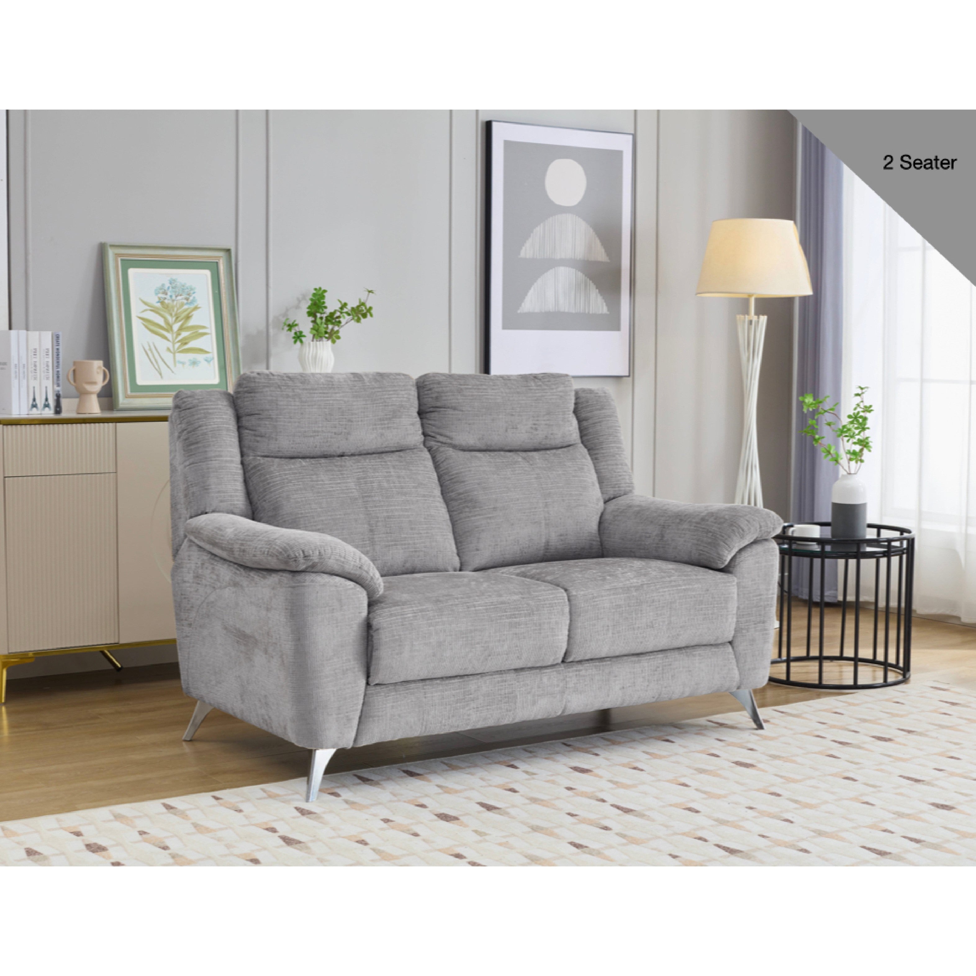 Monroe Sofa - 2 Seater - Ash