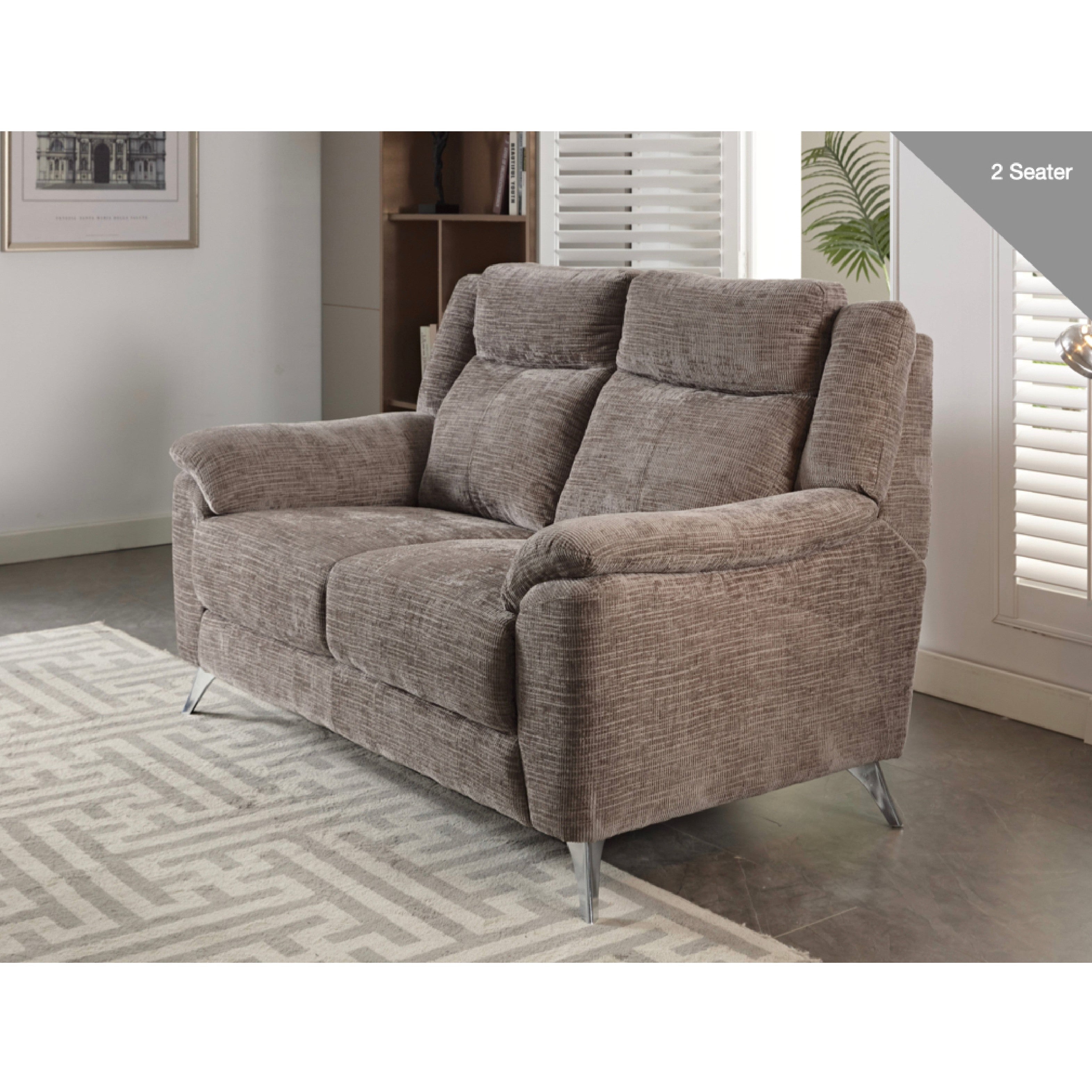 Monroe Sofa - 2 Seater - Stone