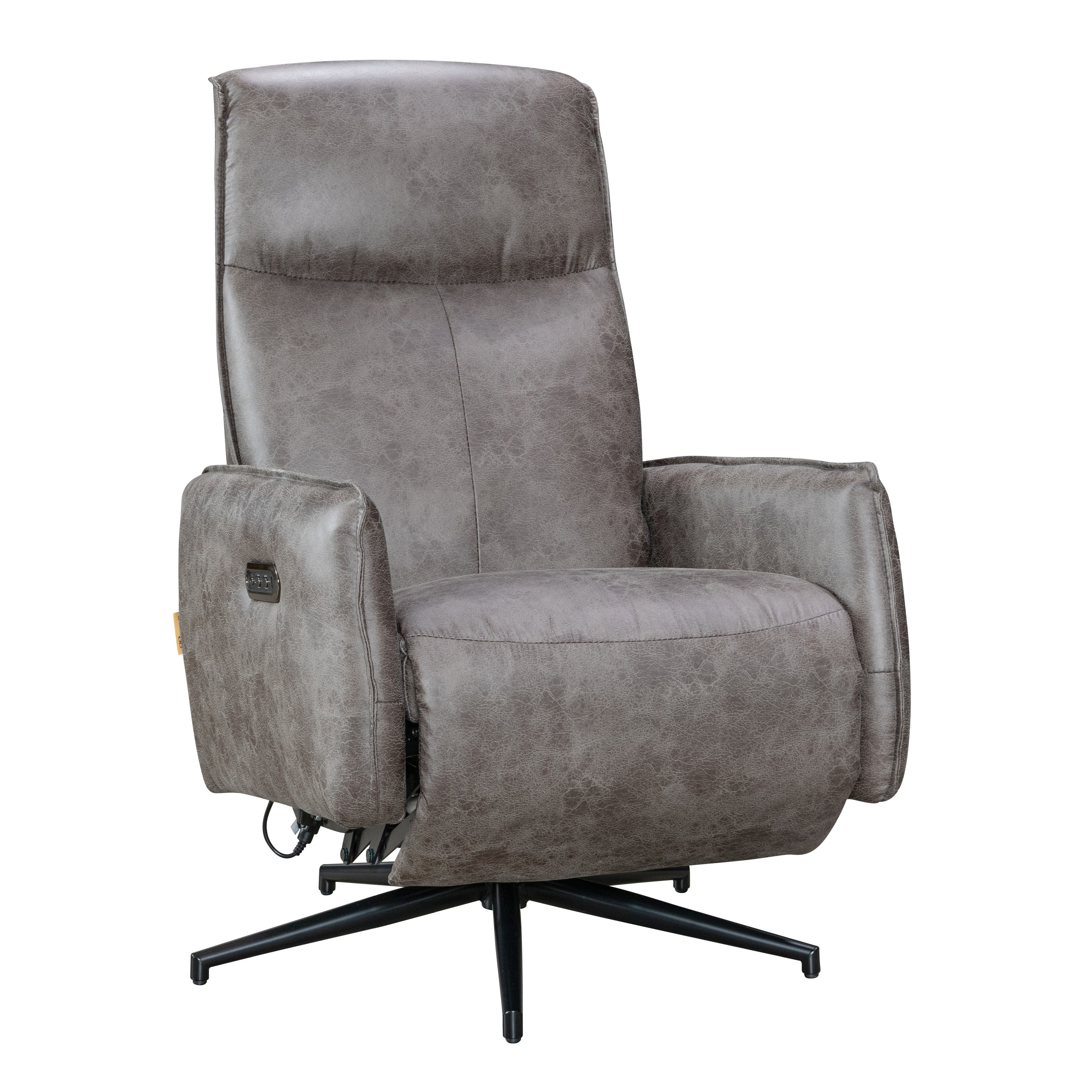 Naples Swivel Chair - Graphite