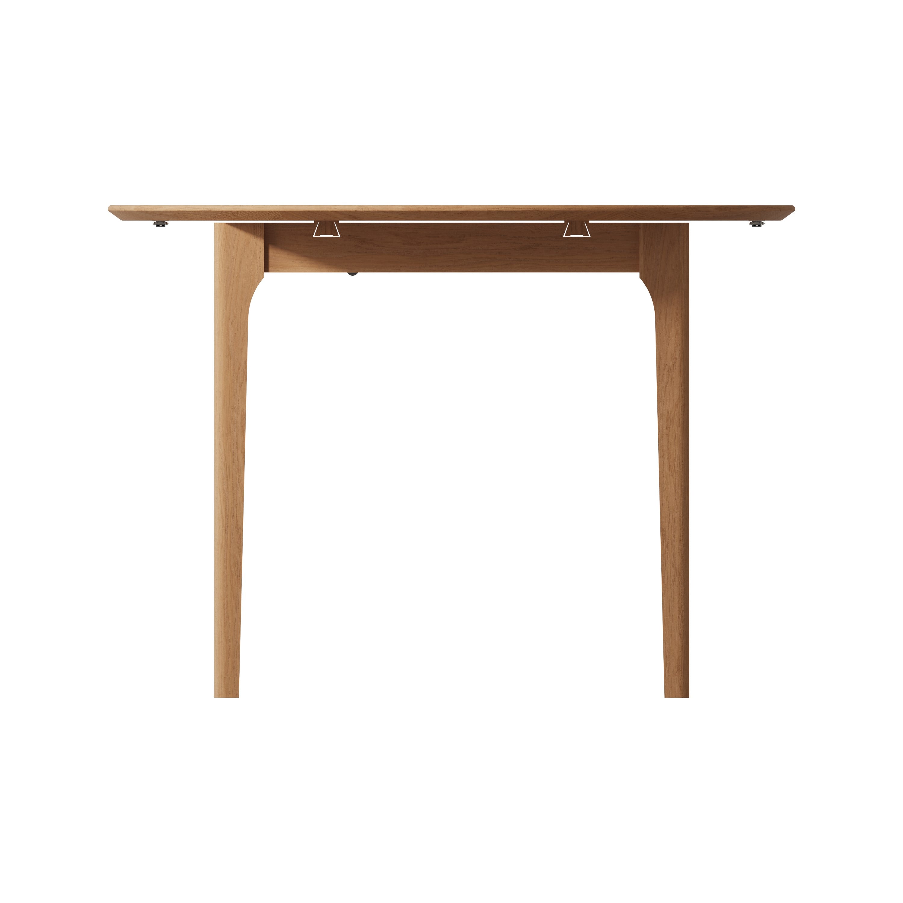 Rimini Oak Round Butterfly Extending Dining Table