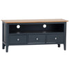 Rimini Oak & Charcoal Painted TV Unit - Large