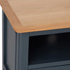 Rimini Oak & Charcoal Painted TV Unit - Large