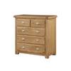 Newbridge Oak Chest of Drawers - 2 over 3