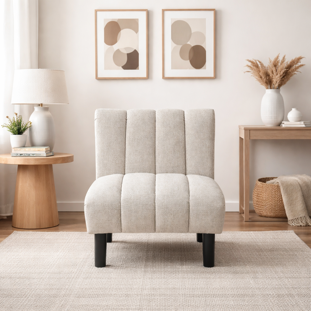 Lily Accent Chair - Oatmeal
