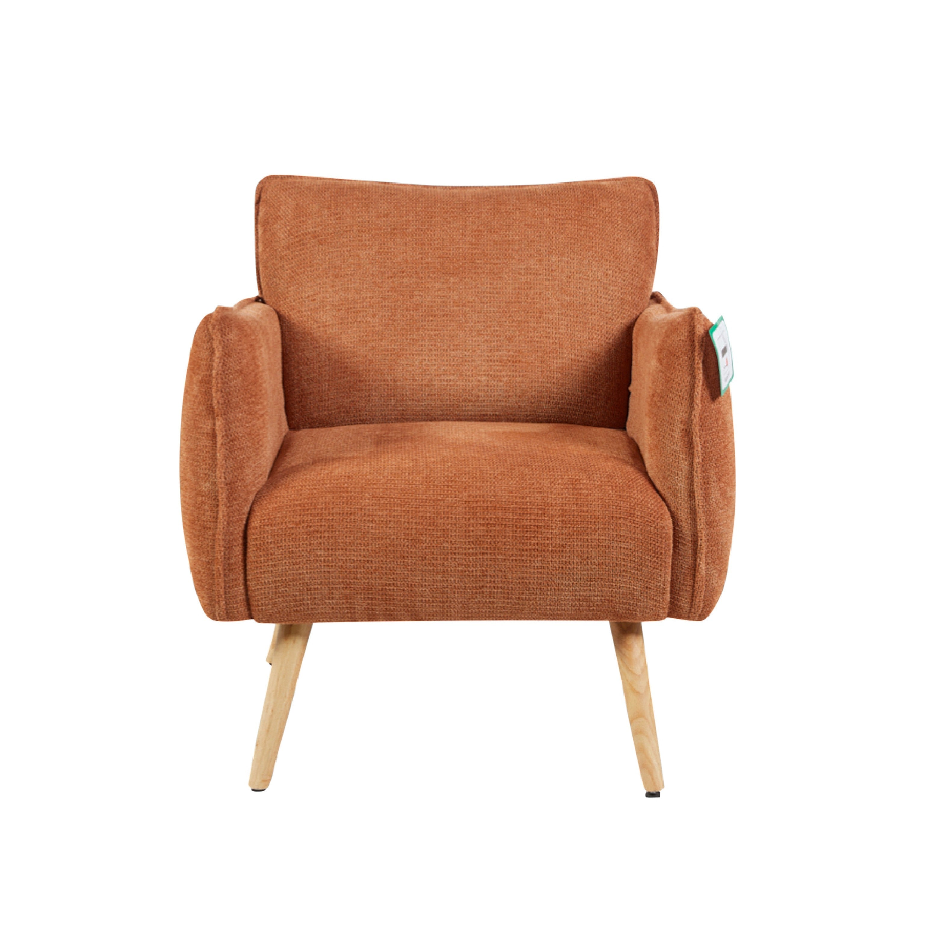 Piper Accent Chair - Rust