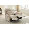 Regency Sofa - 2 Seater Manual Recliner - Rabbit