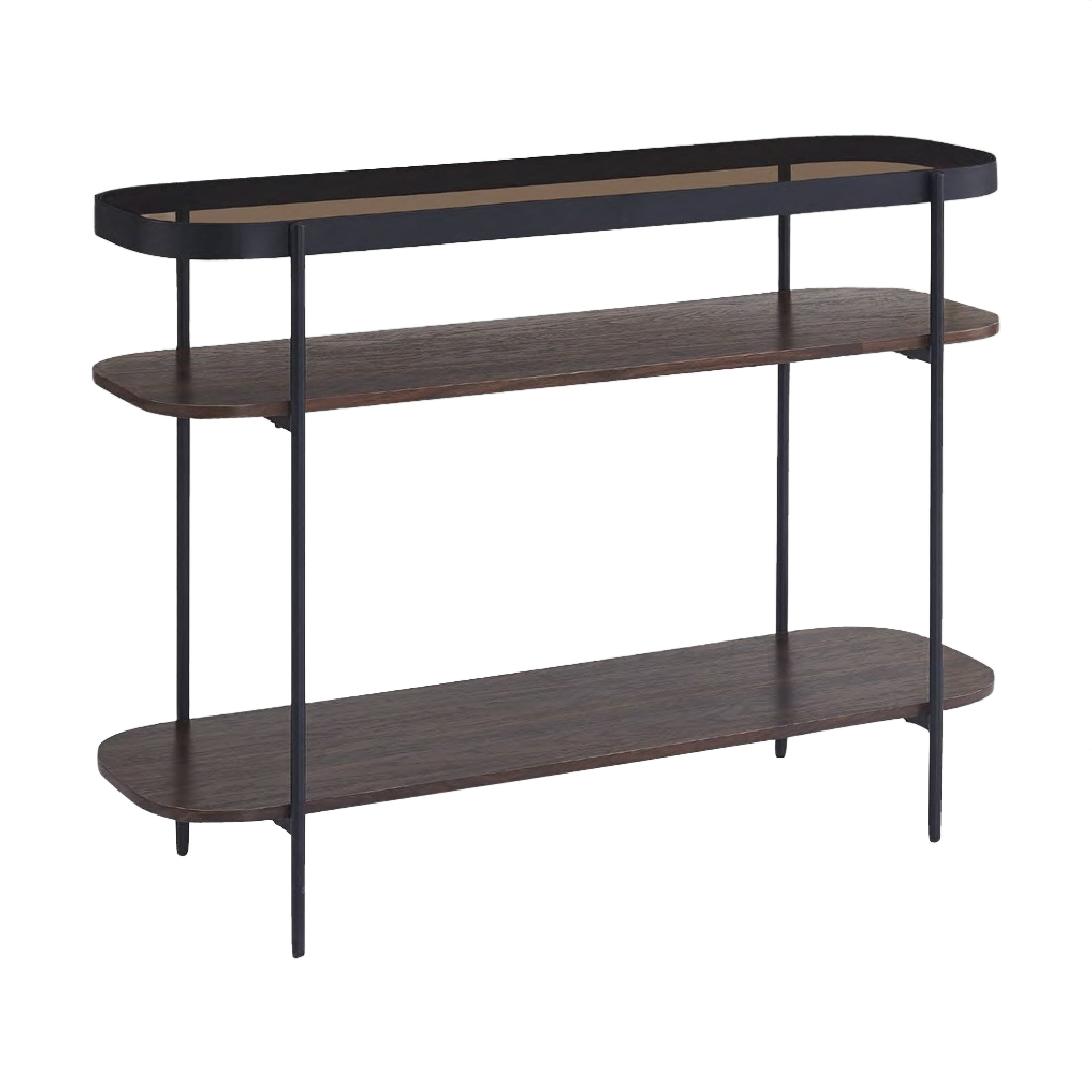 Soho Walnut & Glass - Console Table