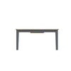 Cotswold Charcoal Painted & Oak - 160cm Extending Dining Table