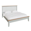 Cotswold Grey Painted & Oak Bed - 6ft