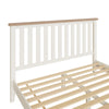 Cotswold White Painted & Oak Bed - 6ft