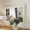 Cotswold White Painted & Oak Large Wall Mirror