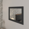 Cotswold Charcoal Painted & Oak Small Wall Mirror