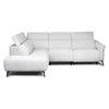 Torino Sofa - Electric Left Hand Facing Corner - Light Grey