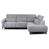 Torino Sofa - Electric Right Hand Facing Corner - Dark Grey